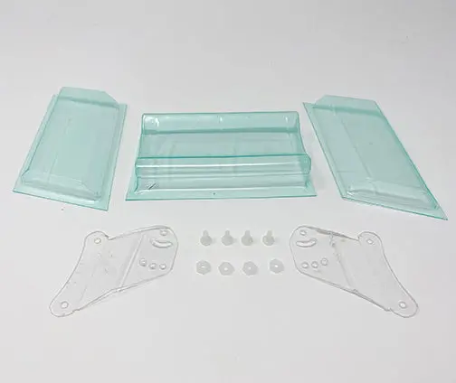 2X4 Front Wing Kit, Fits Team Gfrp And Custom Works Jb-3001 1