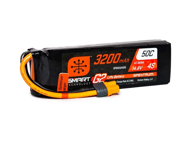 3200Mah 4S 14.8V Smart G2 50C Ic3 1