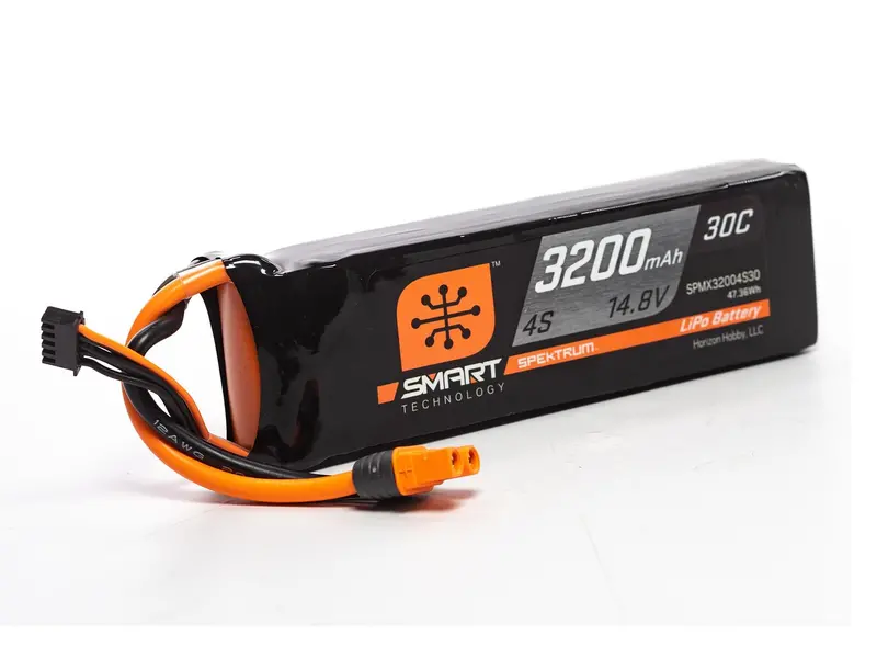3200Mah 4S 14.8V Smart Lipo Battery 30C; Ic3 1