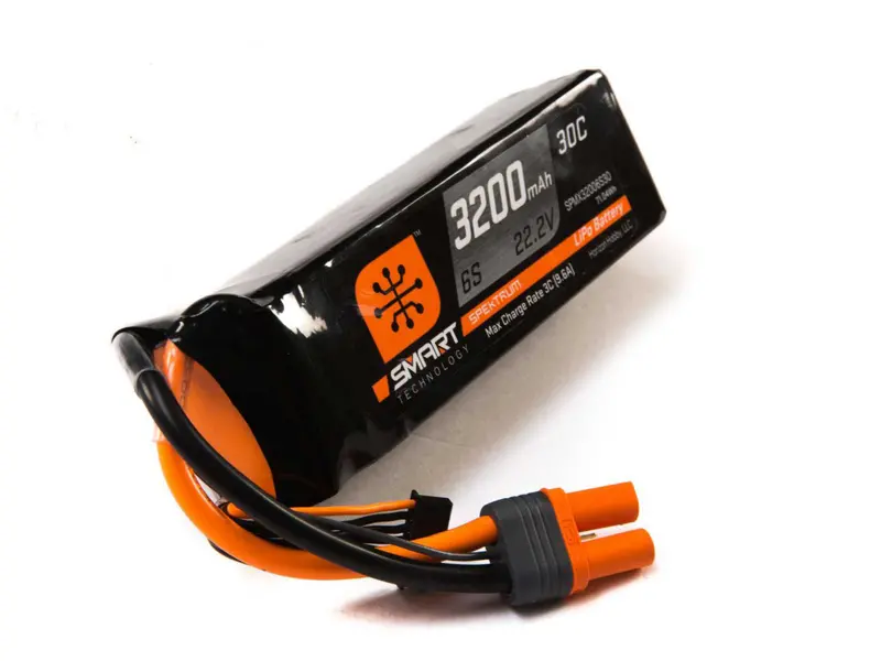3200Mah 6S 22.2V Smart Lipo 30C; Ic5 1