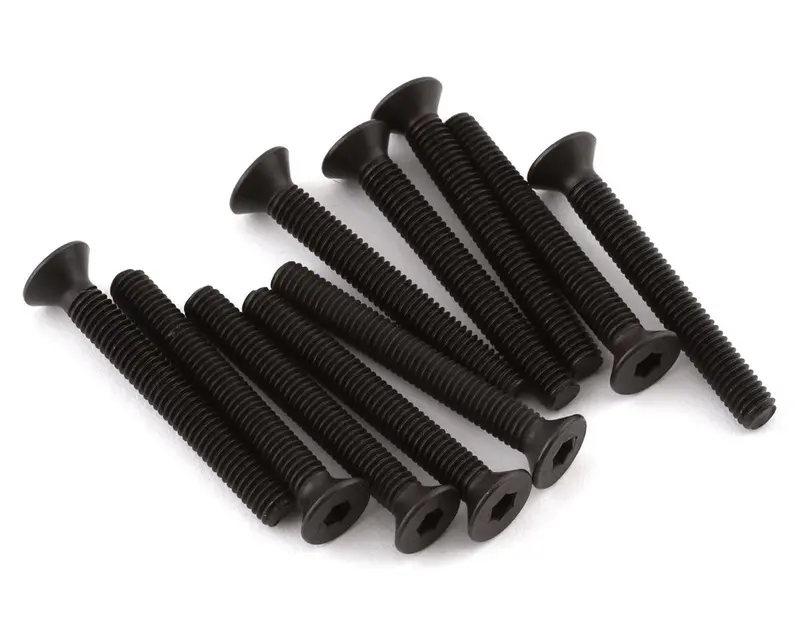 3X24mm Flathead Screws (10), Asc-89233 1