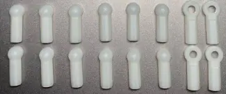 4.3 Ball Cups And Rod Ends For Yokomo Dogfighter 1