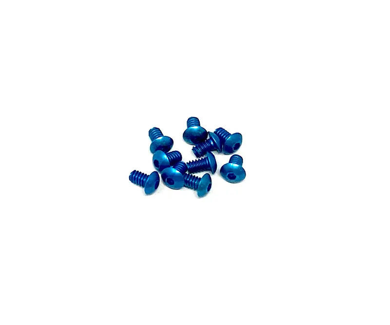 4-40 X 3/16 Button Head Socket Screws - Aluminum 1