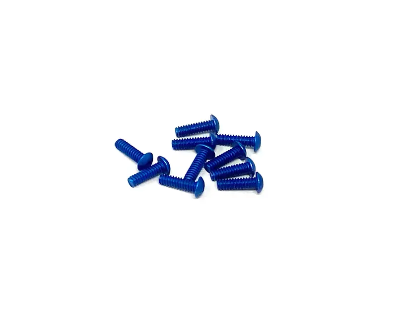 4-40 X 3/8 Button Head Socket Screws - Aluminum 1