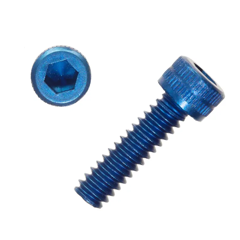 4-40 X 3/8 Socket Head Cap Screws - Anodized Aluminum (10), Vrc-30897 1
