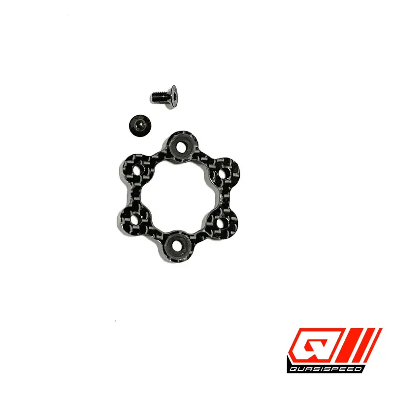 4Mm Carbon Fiber Motor Spacer Qs-6847 1