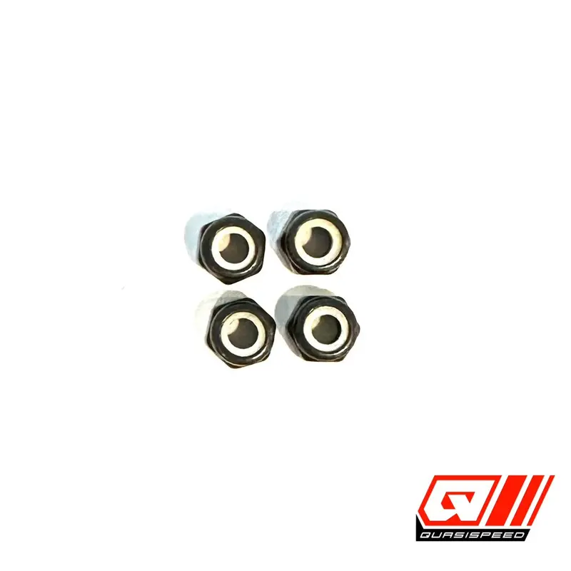 4Mm Locknuts Black (4) Qs-6834 1