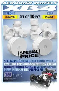4Wd Front Wheel Aerodisk With 14Mm Hex - White - V2 (10) 1