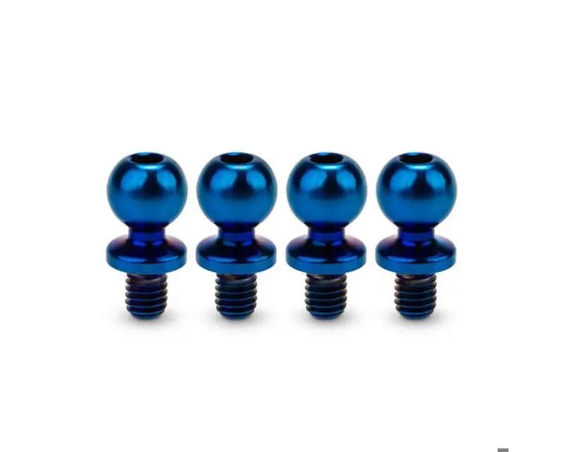 5.5Mm Revolved Titanium Ball Studs (4) (4Mm), Jco-5140 1