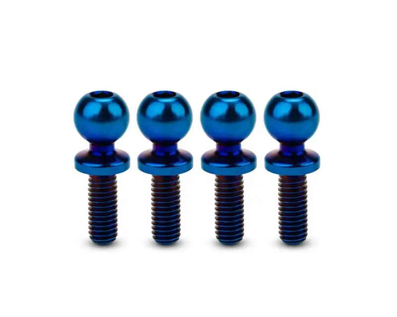 5.5Mm Revolved Titanium Ball Studs (4) (8Mm), Jco-5133 1