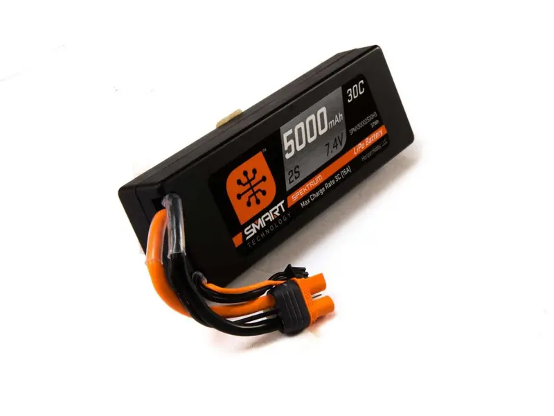 5000Mah 2S 7.4V 30C; Hc, Ic3 1