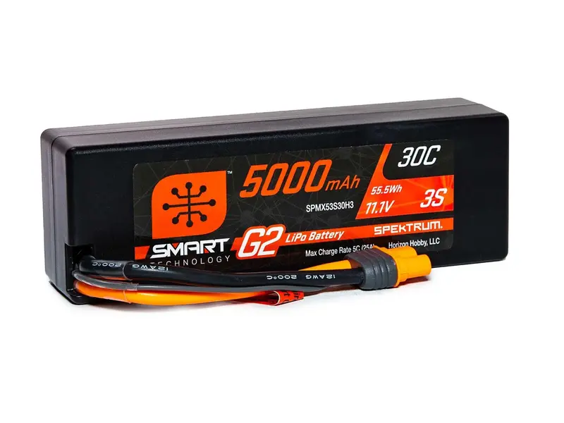 5000Mah 3S 11.1V Smart G2 30C Ic3 1