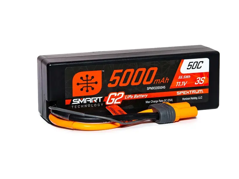 5000Mah 3S 11.1V Smart G2 50C Ic5 1