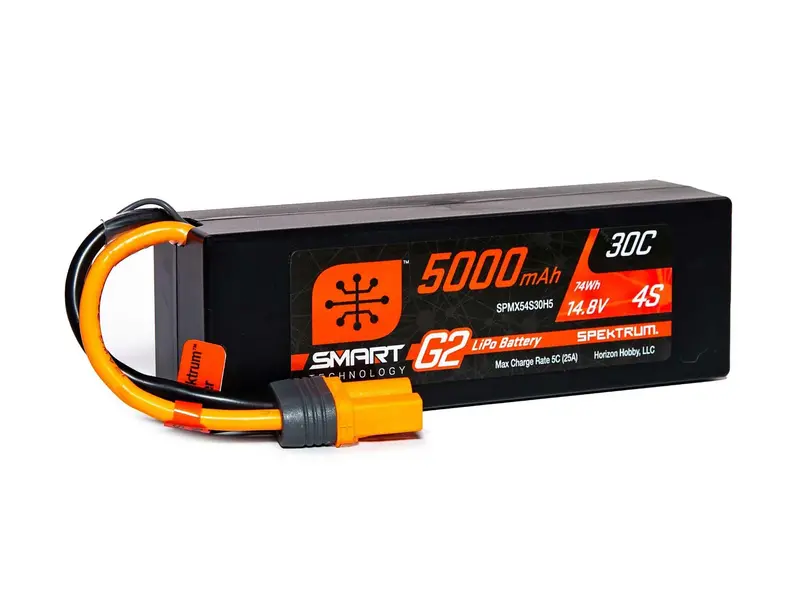 5000Mah 4S 14.8V Smart G2 30C Ic5 1