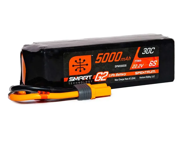 5000Mah 6S 22.2V Smart G2 30C Ic5 1