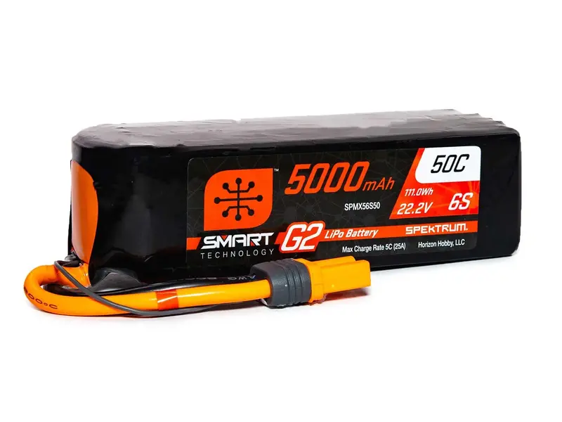 5000Mah 6S 22.2V Smart G2 50C Ic5 1