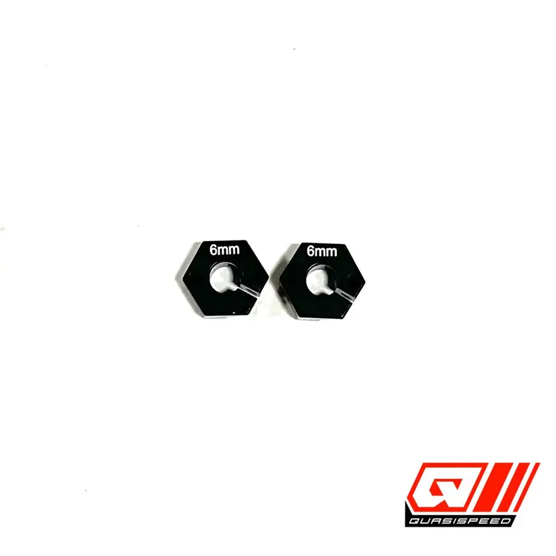 6Mm Rear Wheel Hex Adapter With Pin Qs-1421 1