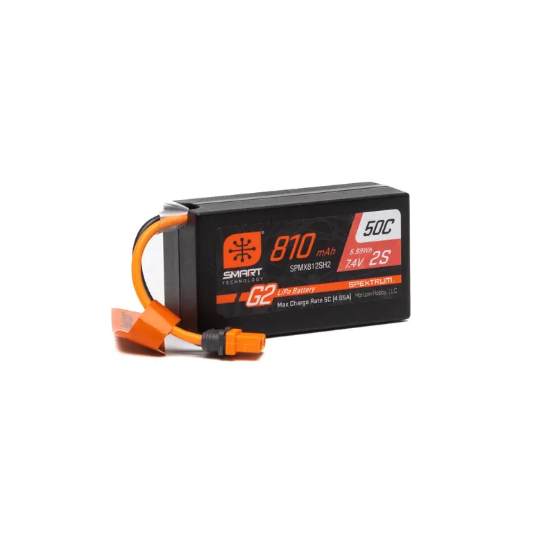 7.4V 810Mah 2S Smart G2 50C Lipo: Ic2 1