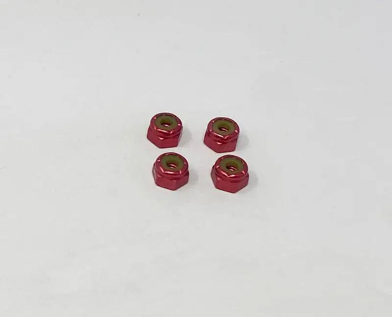 8-32 Hex Lock Nut (Red), Vrc-30225 1