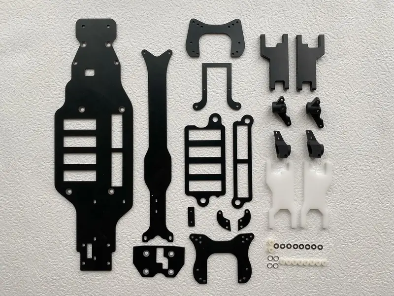 89 Conversion Kit, For Yokomo Dogfighter G10 Chassis Set, Fz-01R 1