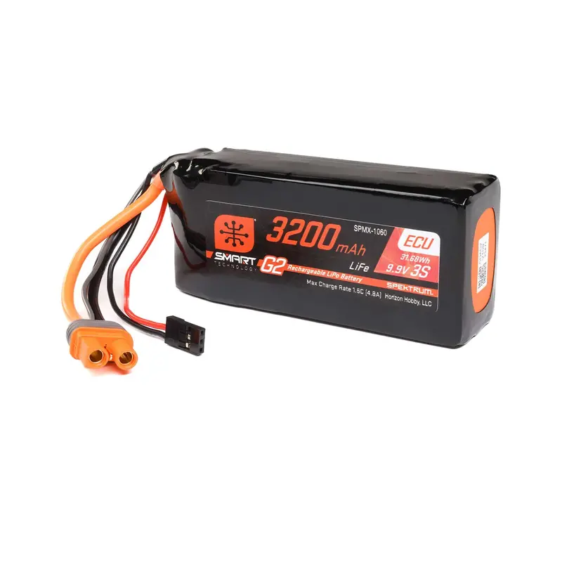 9.9V 3200Mah 3S 10C Smart G2 Ecu Life Battery: Ic3 1