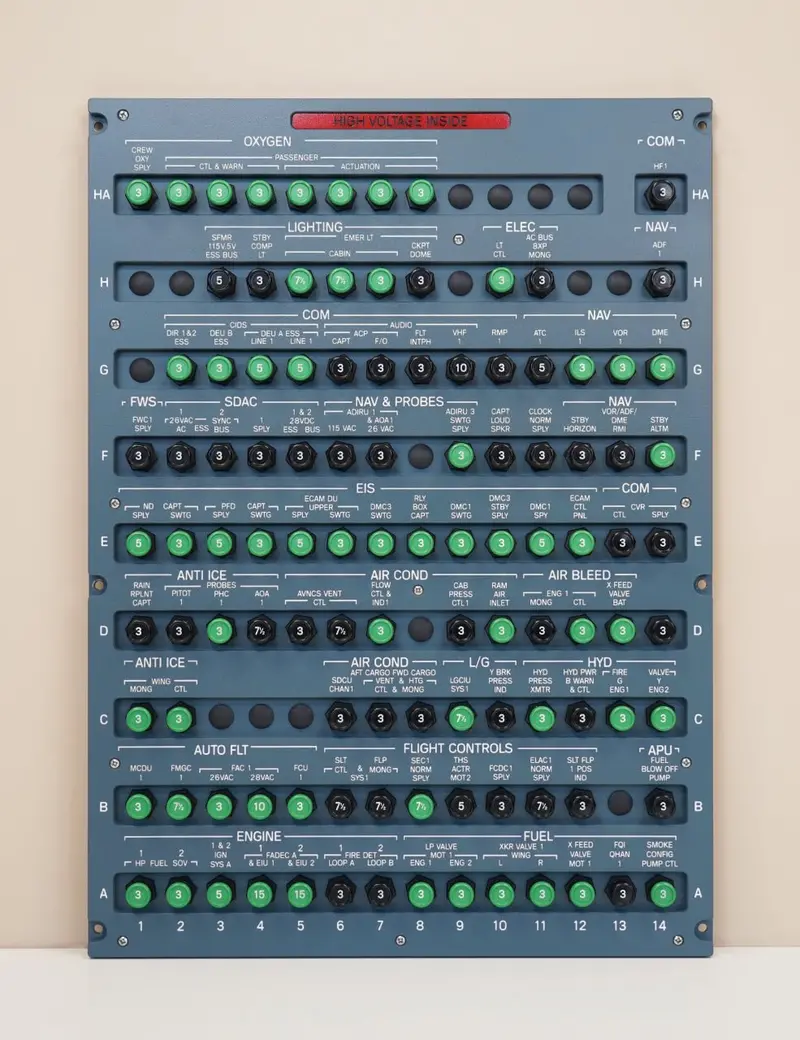 A32x - Homeline Circuit Breakers Panel 1