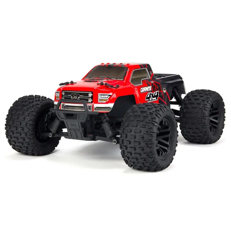 Aarma Granite Mega 2S 1/10 4Wd Monster Truck Rtr, Red/Blk, Ara102714t2 1