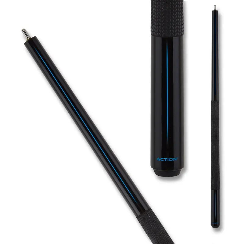 Action Break Cue Abk07 Black And Blue With Wrap 14Mm 25Oz 1