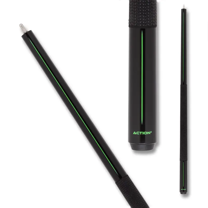 Action Break Cue Abk09 Black And Green With Wrap 14Mm 25Oz 1