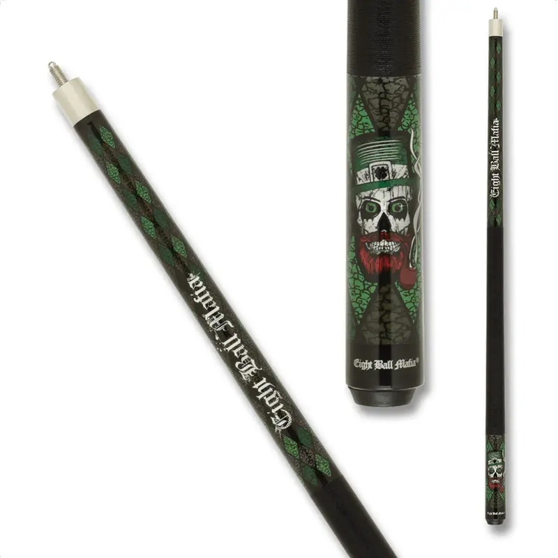 Action Eight Ball Mafia Ebm27 Black/Green Linen Wrap 13Mm 19Oz 1