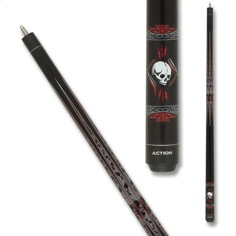 Action Garage Act168 Cue Black/Red 13Mm 19Oz 1