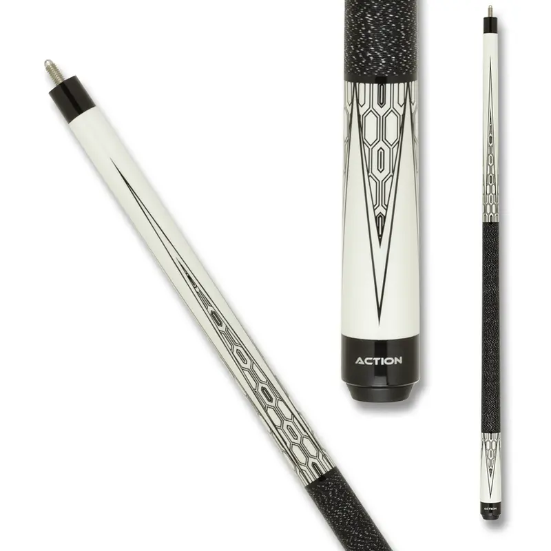 Action Impact Imp67 Cue Black Pattern With Wrap 13Mm 19Oz 1