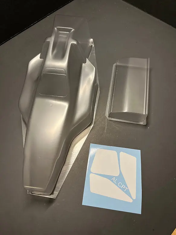 A&L Rc10 Concept Body / Wing Original Mold - Vintage Team Associated Aftermarket Body Set, Bkr0120 1