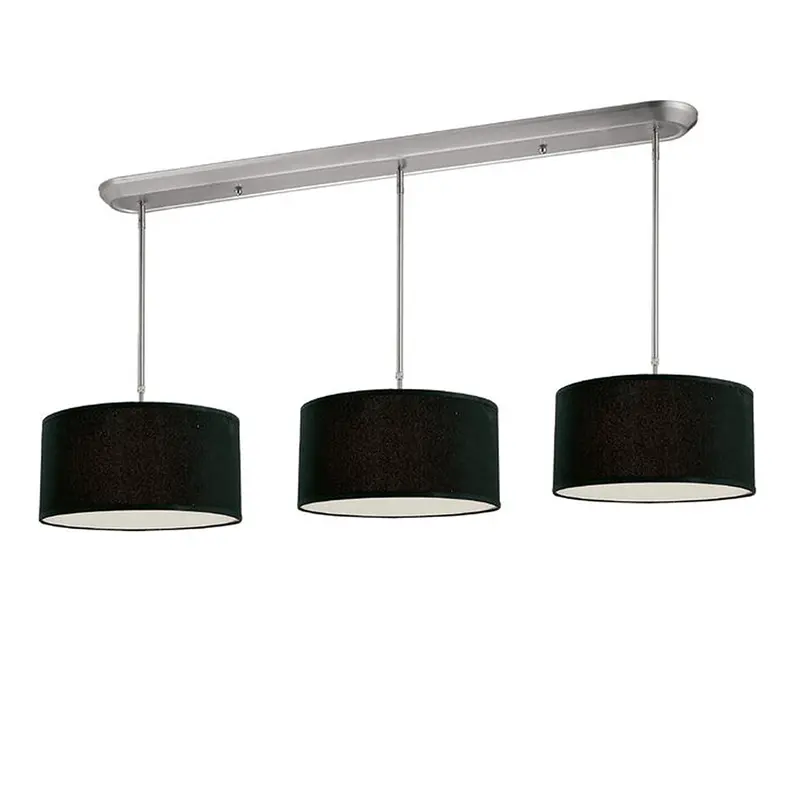 Albion Brushed Nickel - Drum Black 1