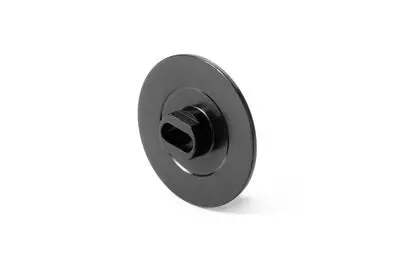 Alu 3-Pad Slipper Clutch Plate With Adapter - Swiss 7075 T6 - Hard Coated 1
