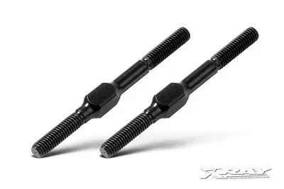 Alu Adj. Turnbuckle M3 L/R 39 Mm - Swiss 7075 T6 (2) 1