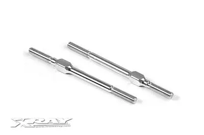 Alu Adj. Turnbuckle M3x51 Mm - Swiss 7075 T6 (2) --- Replaced With #372615-O 1
