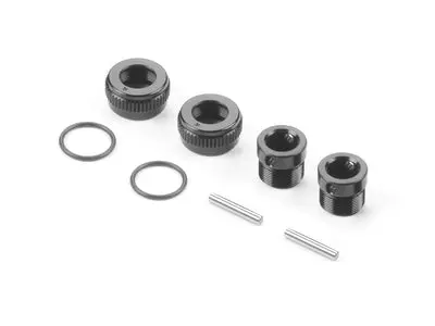 Alu Adjustable Body Post Stop - Black (2) 1
