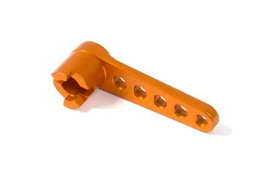 Alu Brake Post Arm - Swiss 7075 T6 - Orange 1