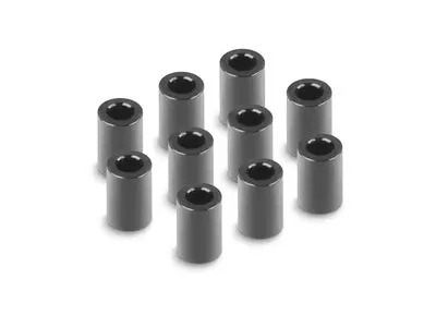 Alu Bushing 3X6x9.0Mm - Black (10) 1