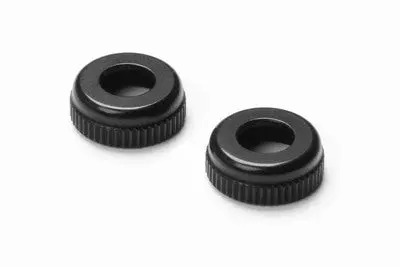 Alu Cap For Xray Shock Body #308322 - Black (2) 1