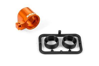 Alu Front Middle Shaft Holder - Orange - Set 1
