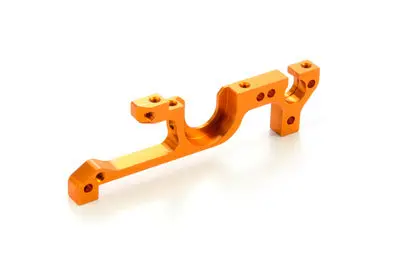 Alu Lower Bulkhead Front - Swiss 7075 T6 - Left 1