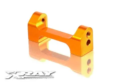 Alu Lower Front Suspension 1-Piece Holder - Orange - V2 1