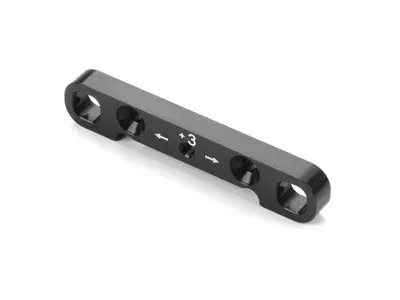 Alu Lower Susp. Holder For Hs Bulkhead - Wide - Front-Front 1