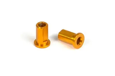 Alu Nut For Susp. Holder - Orange (2) 1