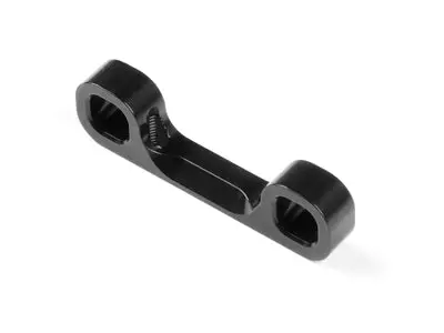 Alu Rear Lower 1-Piece Suspension Holder - Front - Black - Rf 1