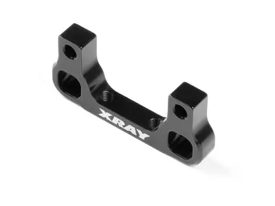 Alu Rear Lower 1-Piece Suspension Holder - Rear - Black - Rr 1