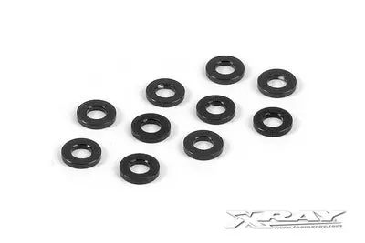 Alu Shim 3X6x1.0Mm - Black (10) 1