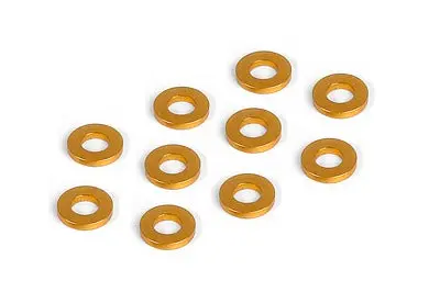 Alu Shim 3X6x1.0Mm - Orange (10) 1
